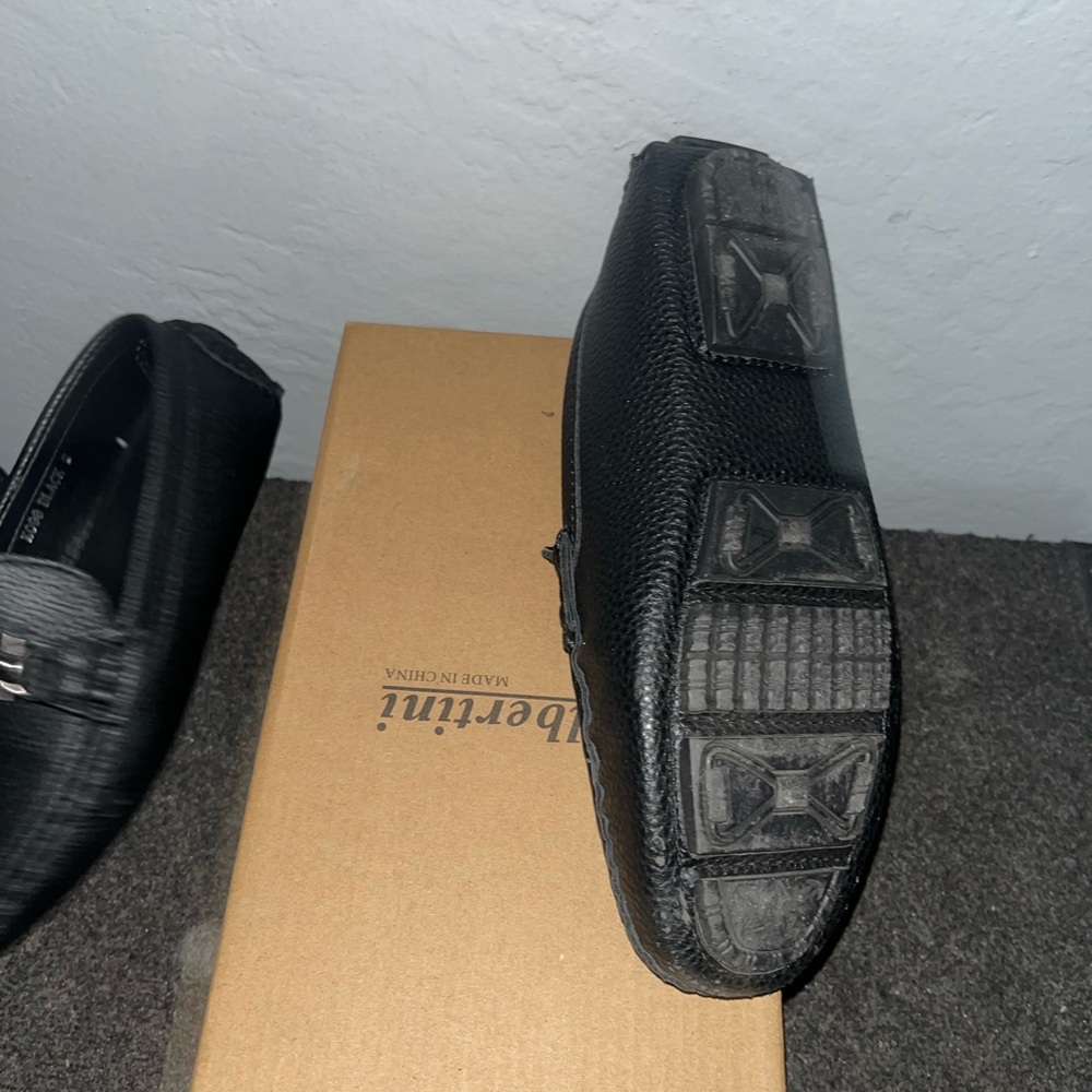 Junior Black Dress Loafers for Kids - Picture 5 of 7